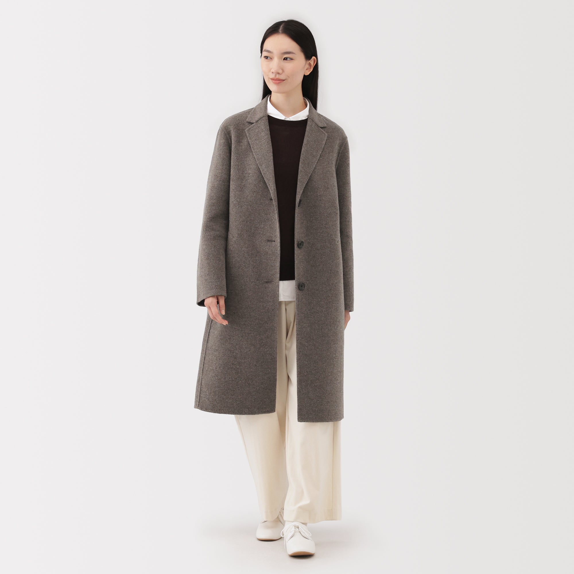 Wool Blend Chester Coat - Image 3