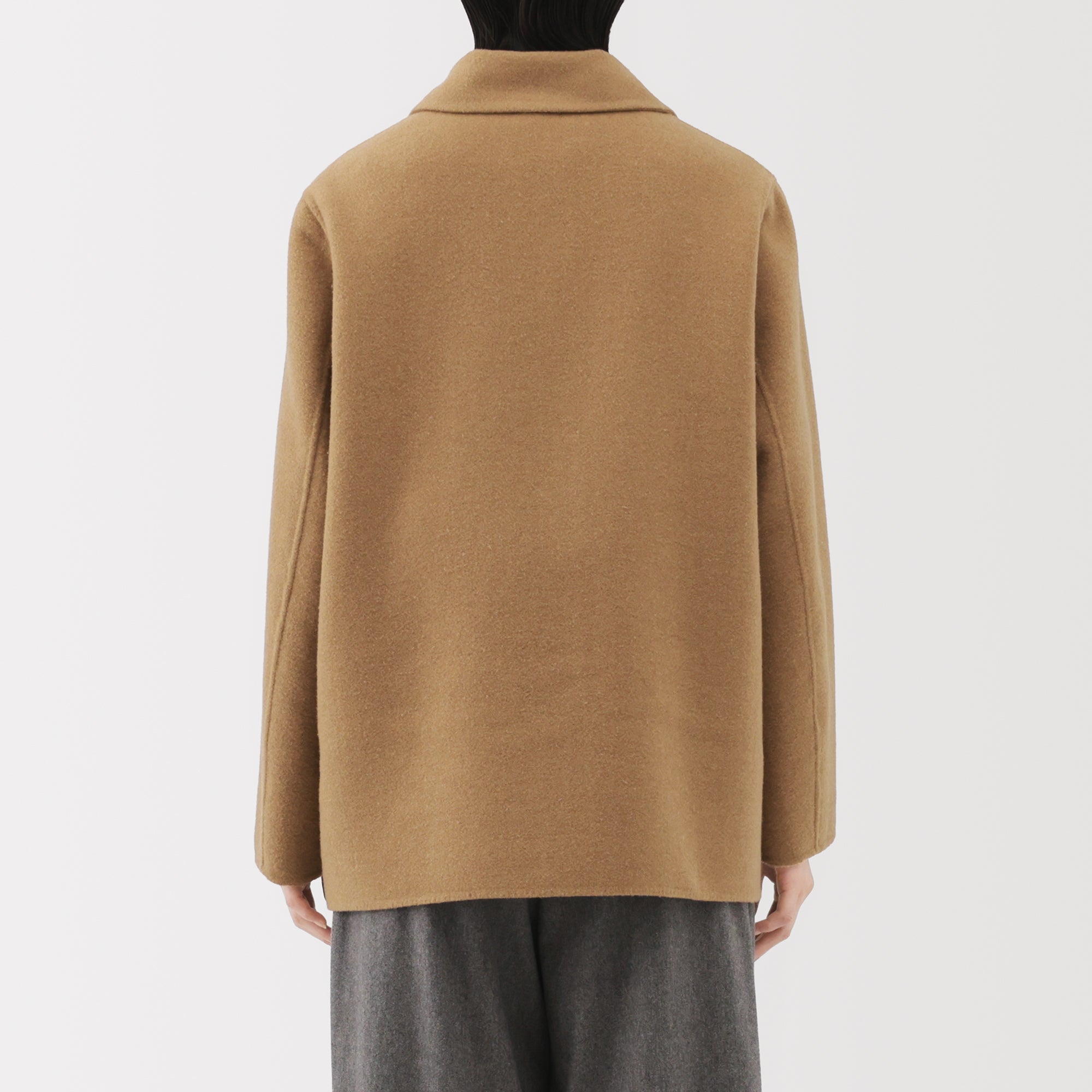 Wool Blend Short Coat - Image 6