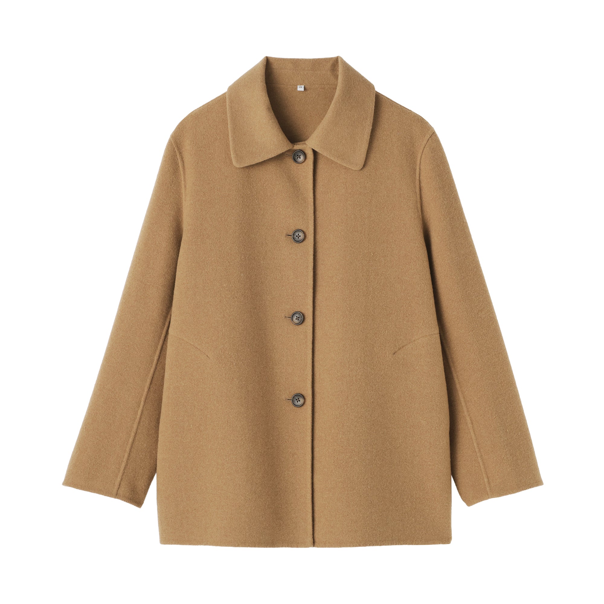 Wool Blend Short Coat - Image 20