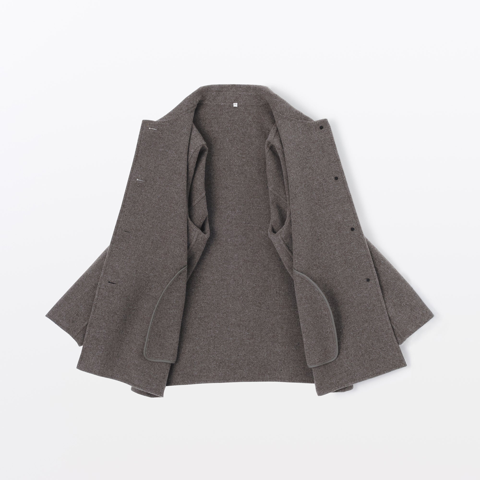 Wool Blend Short Coat - Image 18