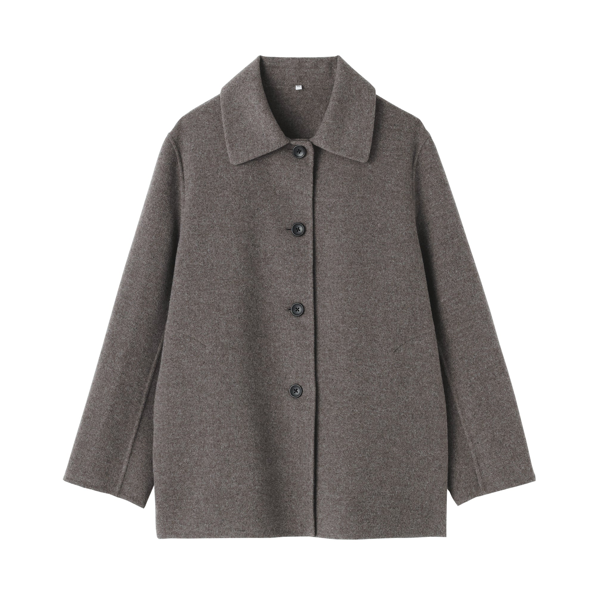 Wool Blend Short Coat - Image 11