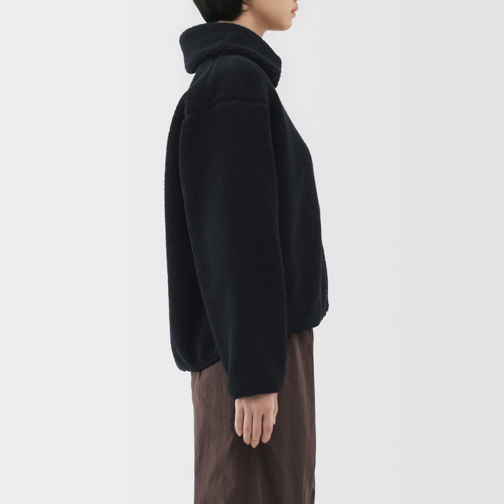 Boa Fleece Collar Jacket - Image 23