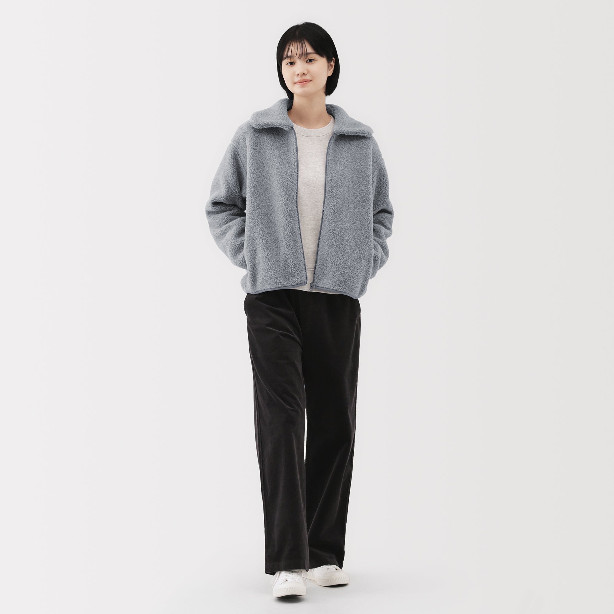 Boa Fleece Collar Jacket - Image 13