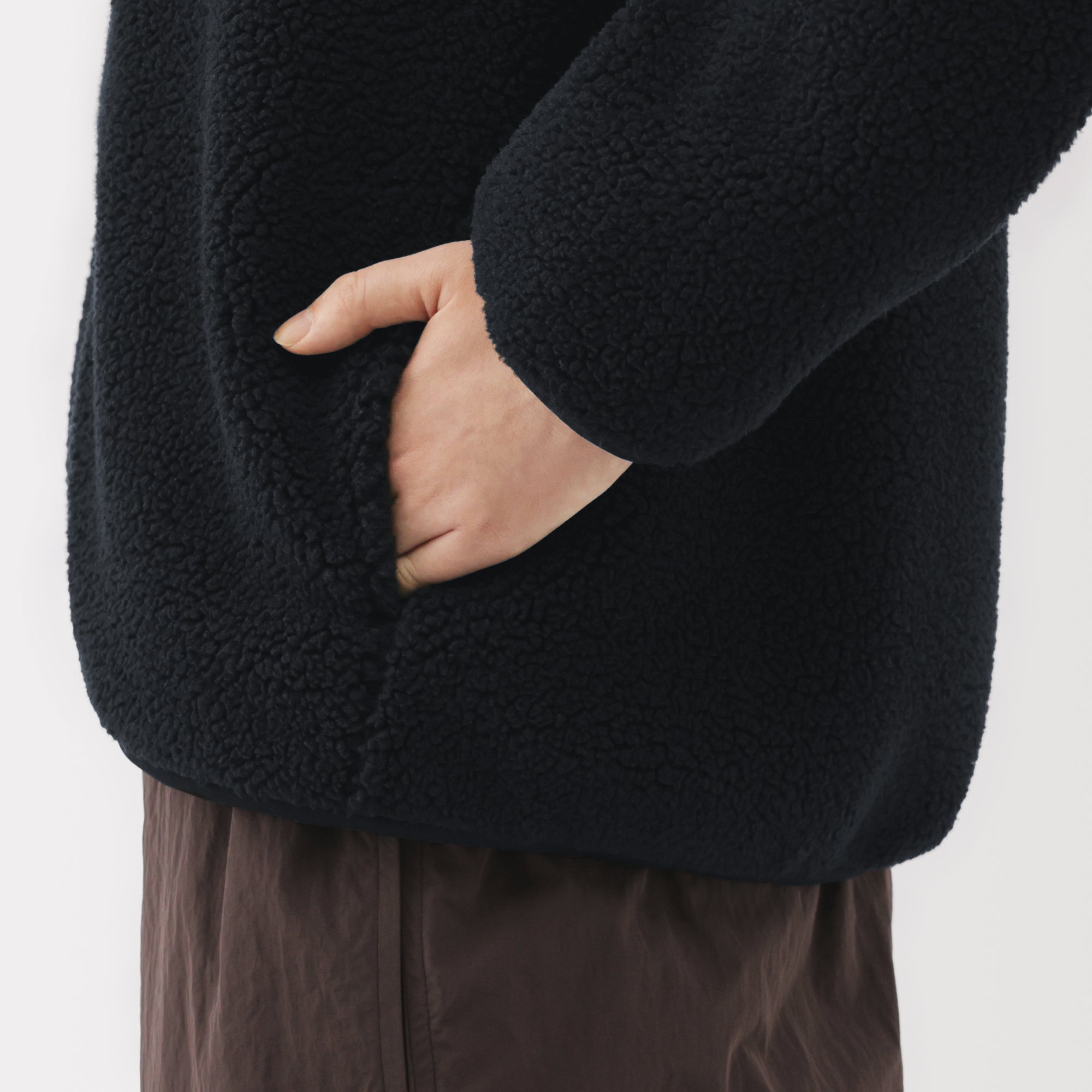 Boa Fleece Collar Jacket - Image 17