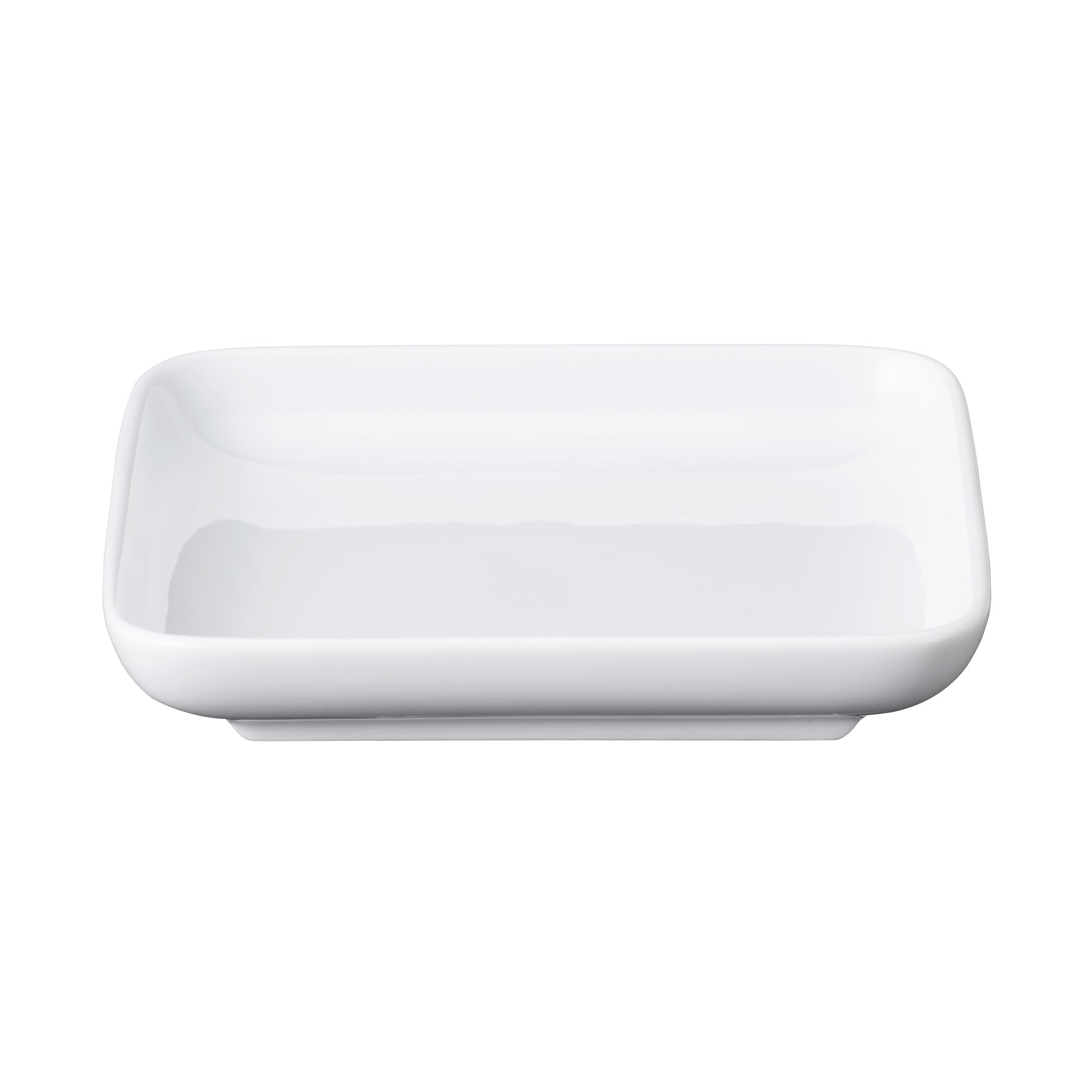 White Porcelain Square Dish