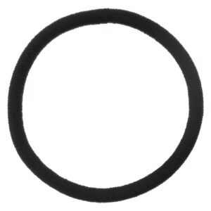 Thick Rubber Hair Band Black (1 pc)