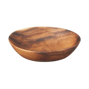 Acacia Deep Plate - 6.3 x 1.4