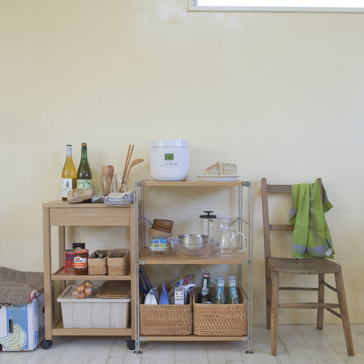 SUS Shelving Unit - Oak - Regular - Small - Image 2