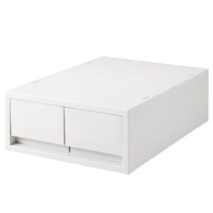 Polypropylene Case 2 Drawer - Shallow (W10.2 x D14.6 x H4.7)