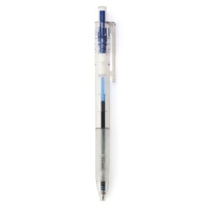 Oil Ink Polycarbonate Rubber Grip Ballpoint Pen 0.7mm