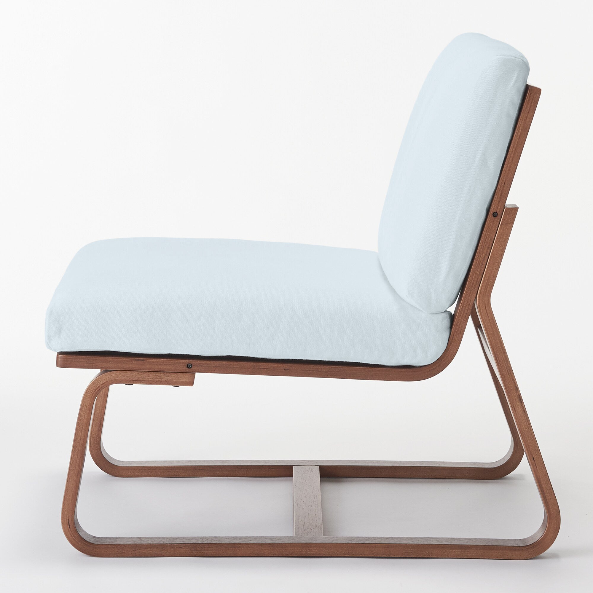 Living Dining Sofa Chair - Walnut (Cover Sold Separately) - Image 3