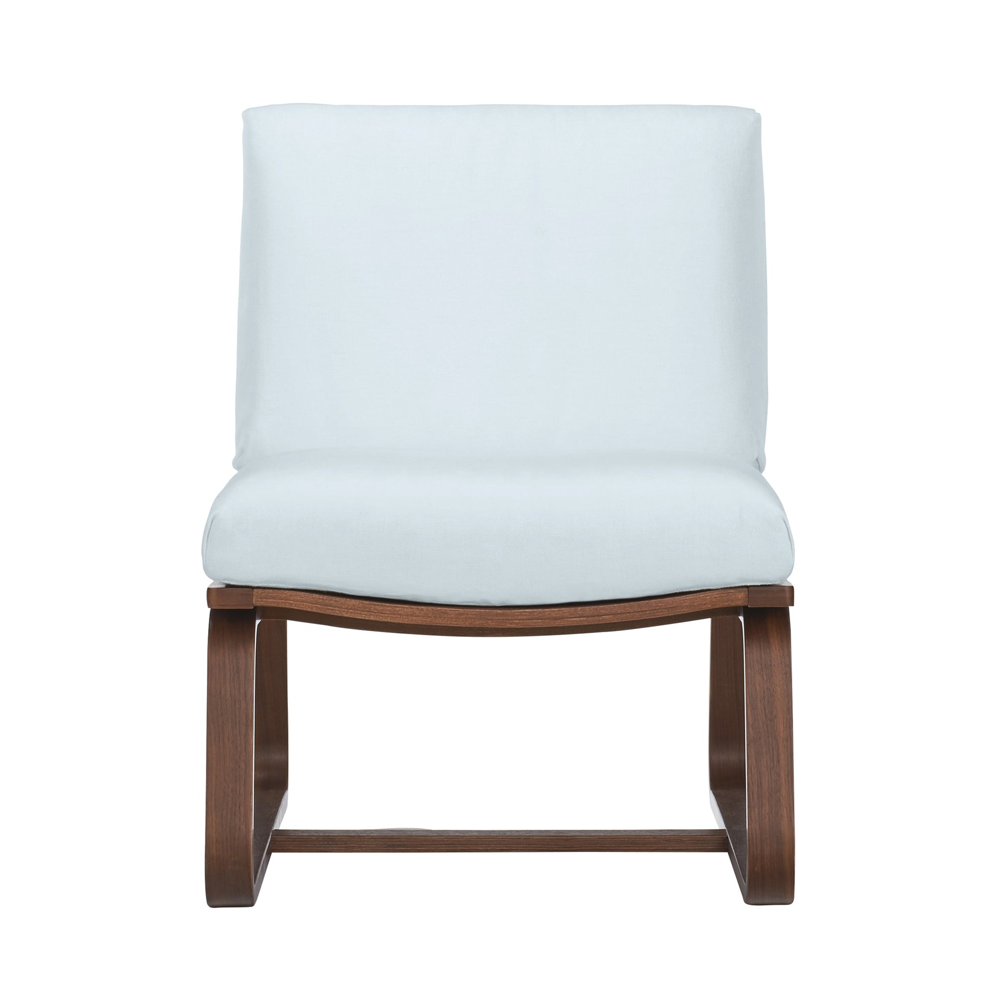 Living Dining Sofa Chair - Walnut (Cover Sold Separately)