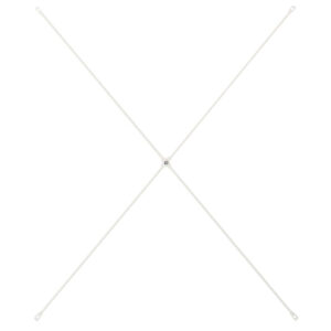 SUS Shelving Unit Cross Bar - Light Gray - Wide