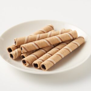 Chocolate Creme Wafer Rolls
