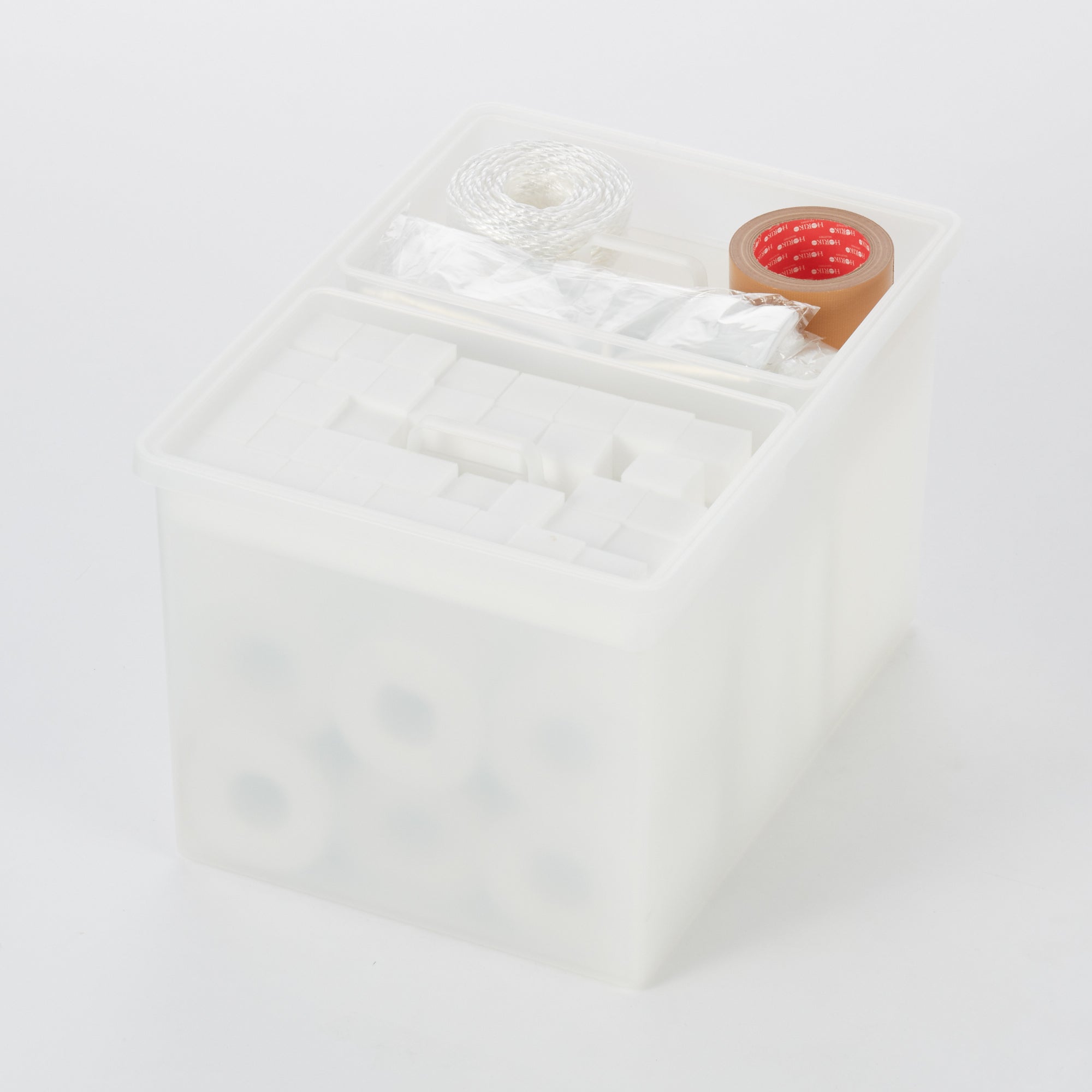 Polypropylene Storage Box Wide - Deep (W19.9 x D14.6 x H12.4) - Image 9