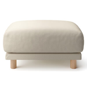 Cotton Canvas Cover for Urethane Pocket Coil Sofa - Ottoman (Ottoman Sold Separately)