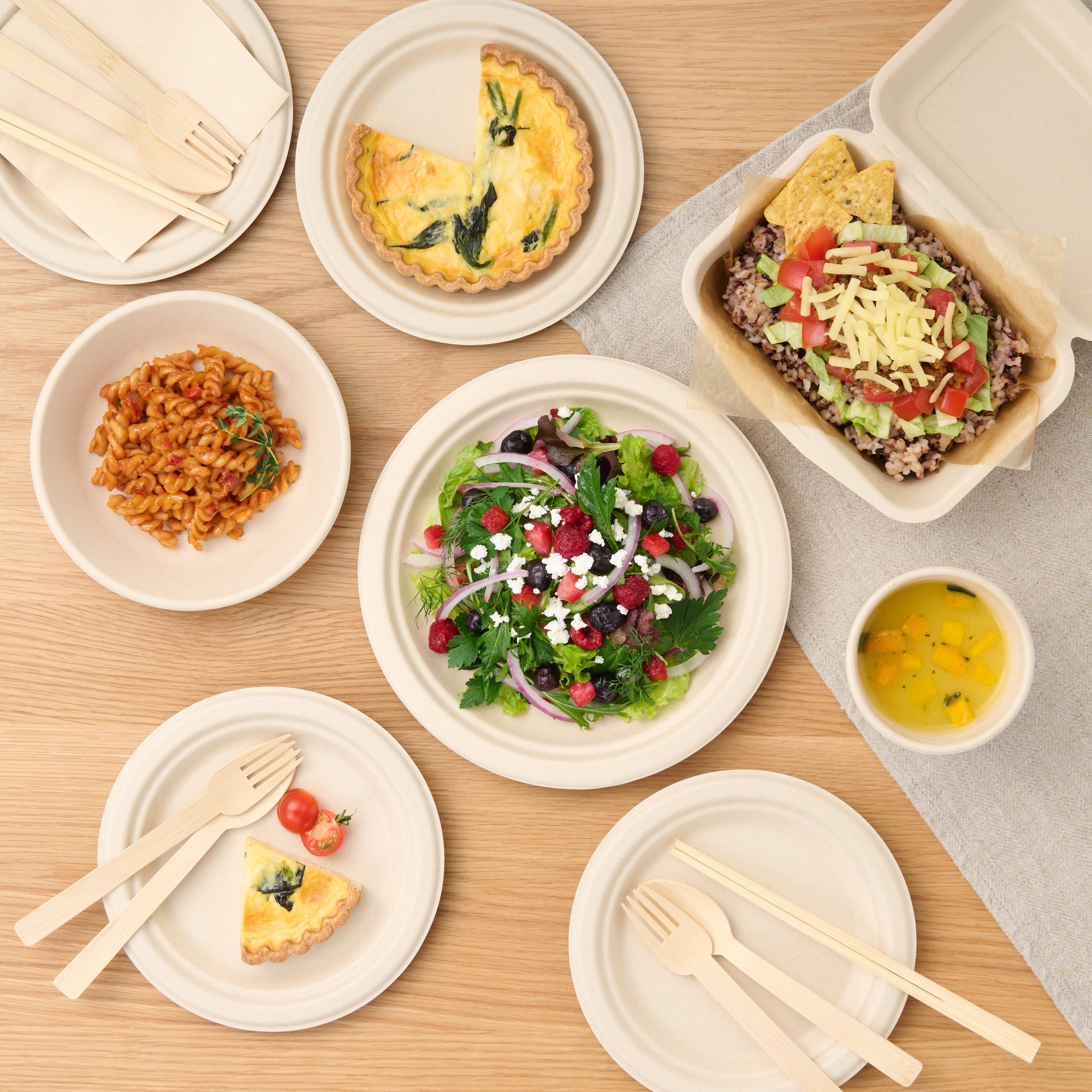 Bamboo Compostable Spoons (10 Pack) - Image 6