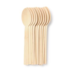 Bamboo Compostable Spoons (10 Pack)