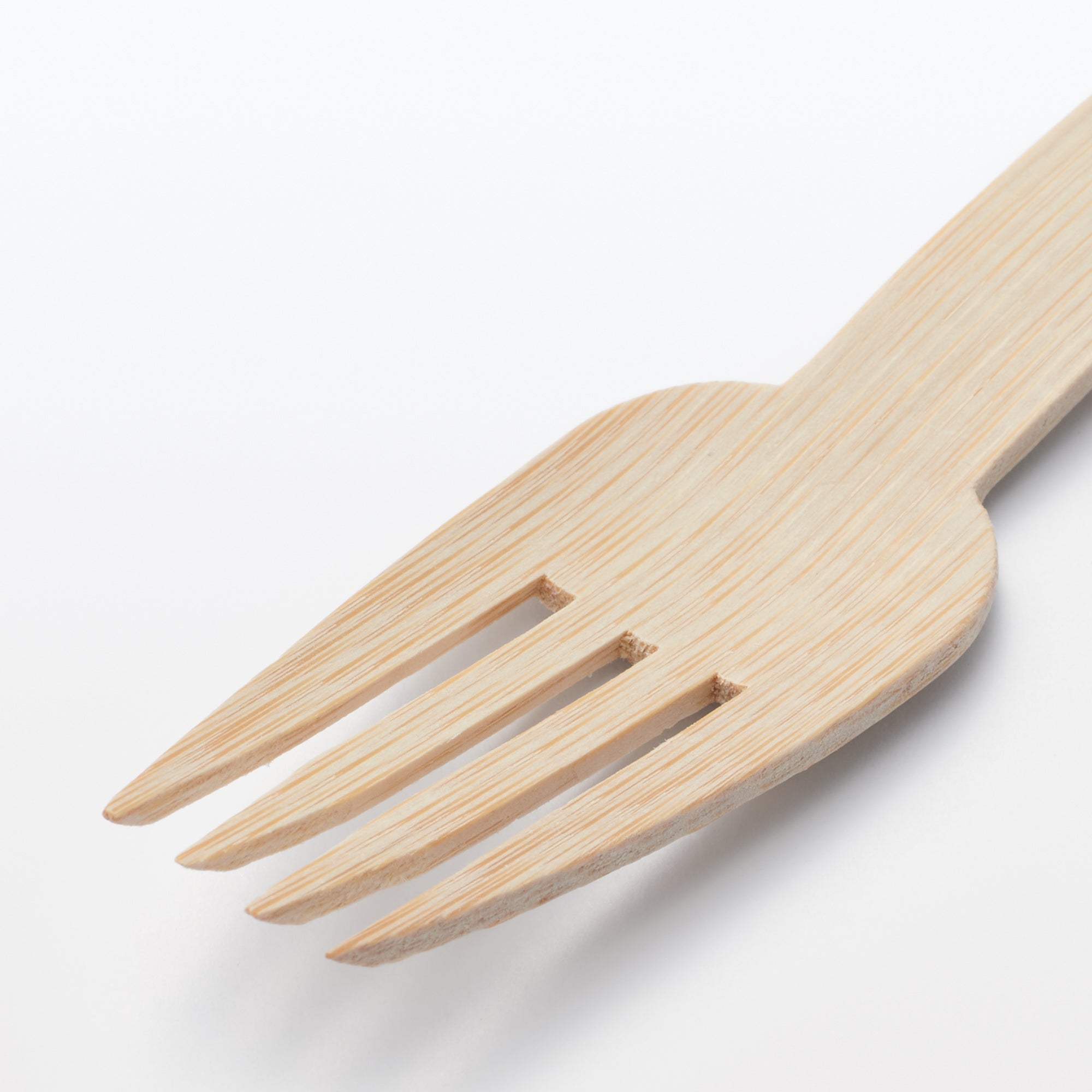 Bamboo Compostable Forks (10 Pack) - Image 4