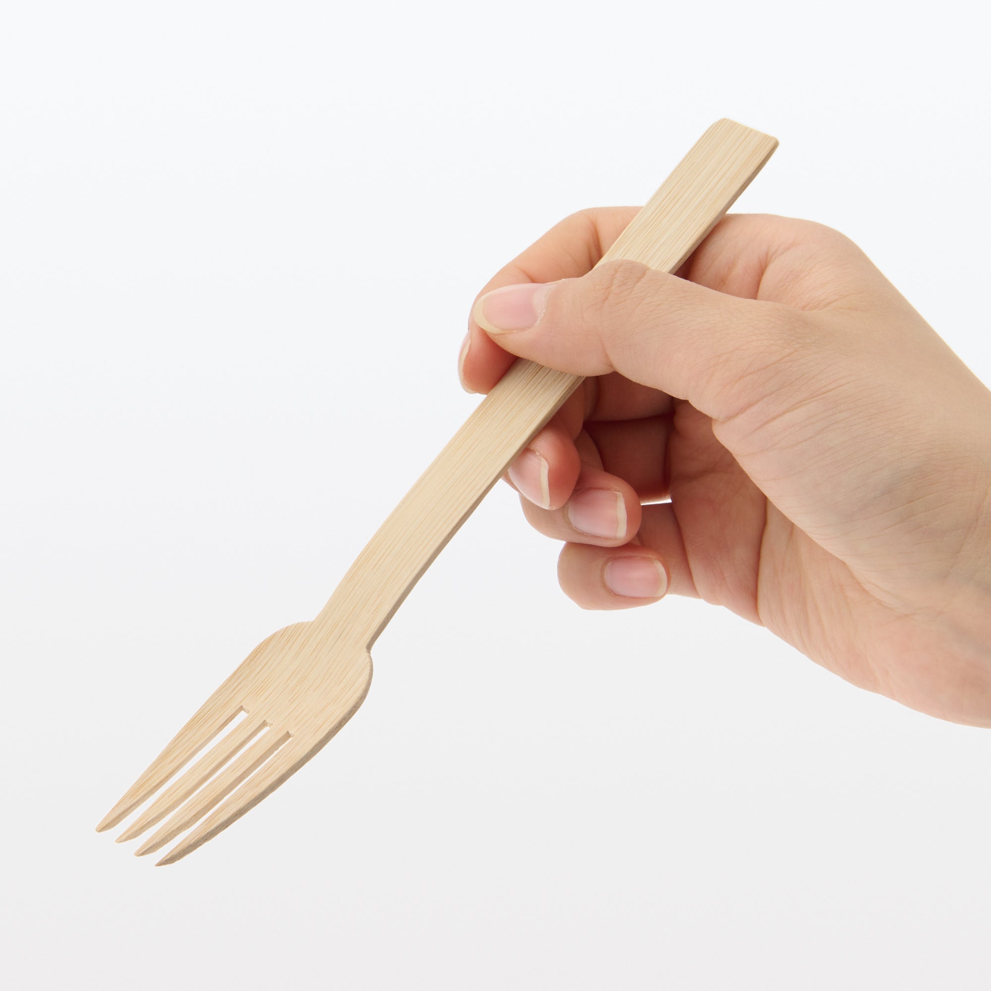 Bamboo Compostable Forks (10 Pack) - Image 5