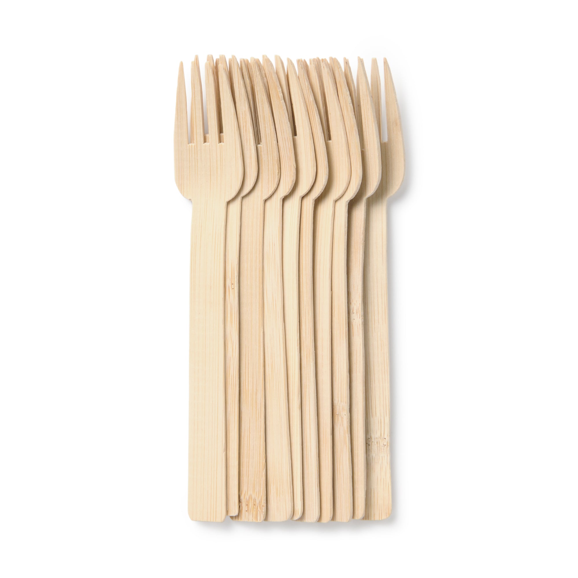 Bamboo Compostable Forks (10 Pack)