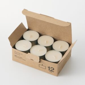 Fragrance-Free Mini Tealight Candle (12 Pack)