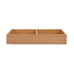[HD] Wooden Bed Storage Box with Divider