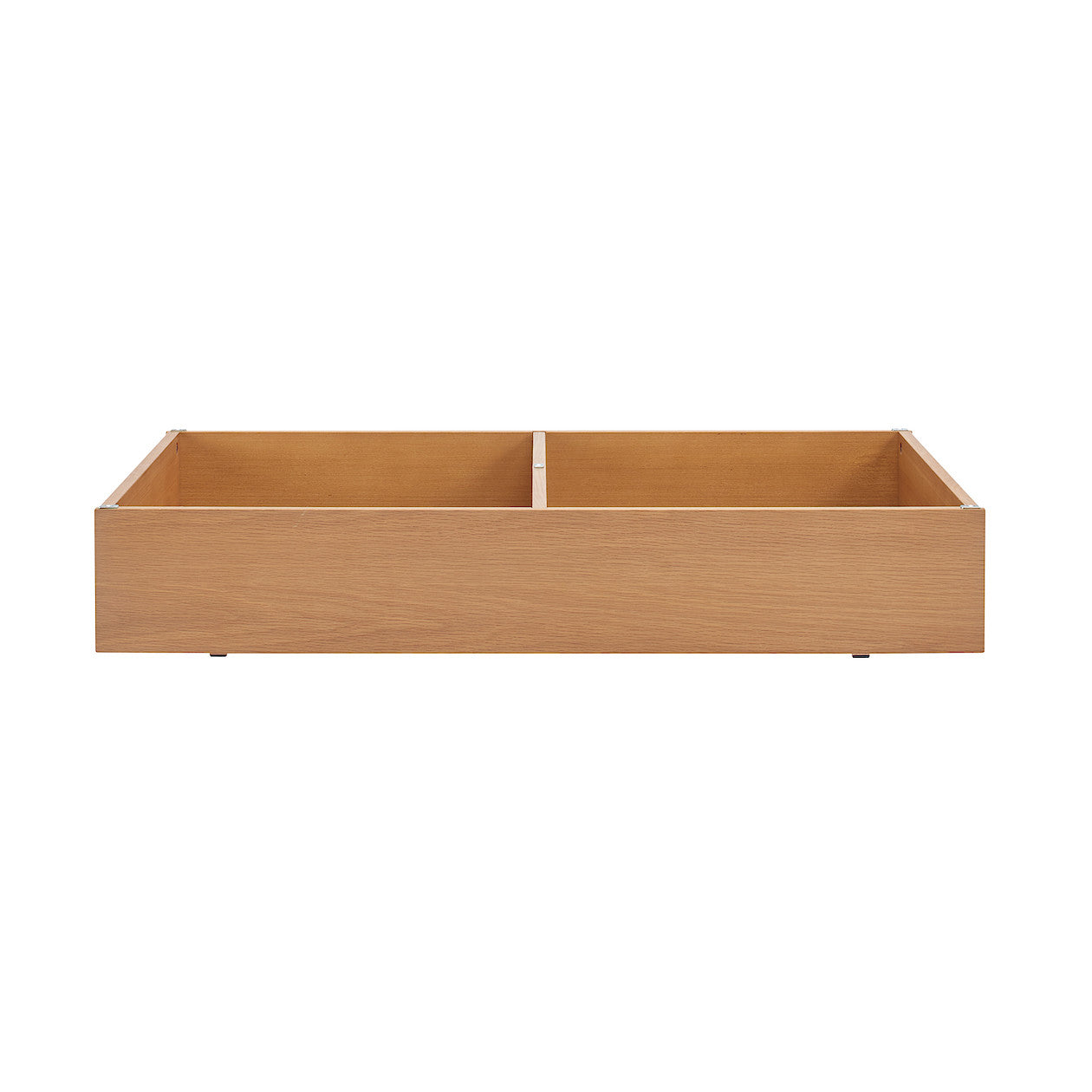 [HD] Wooden Bed Storage Box with Divider