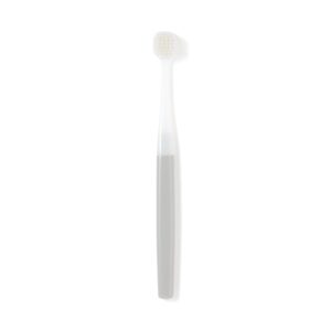 Replaceable Head Wide Soft Toothbrush - Gray