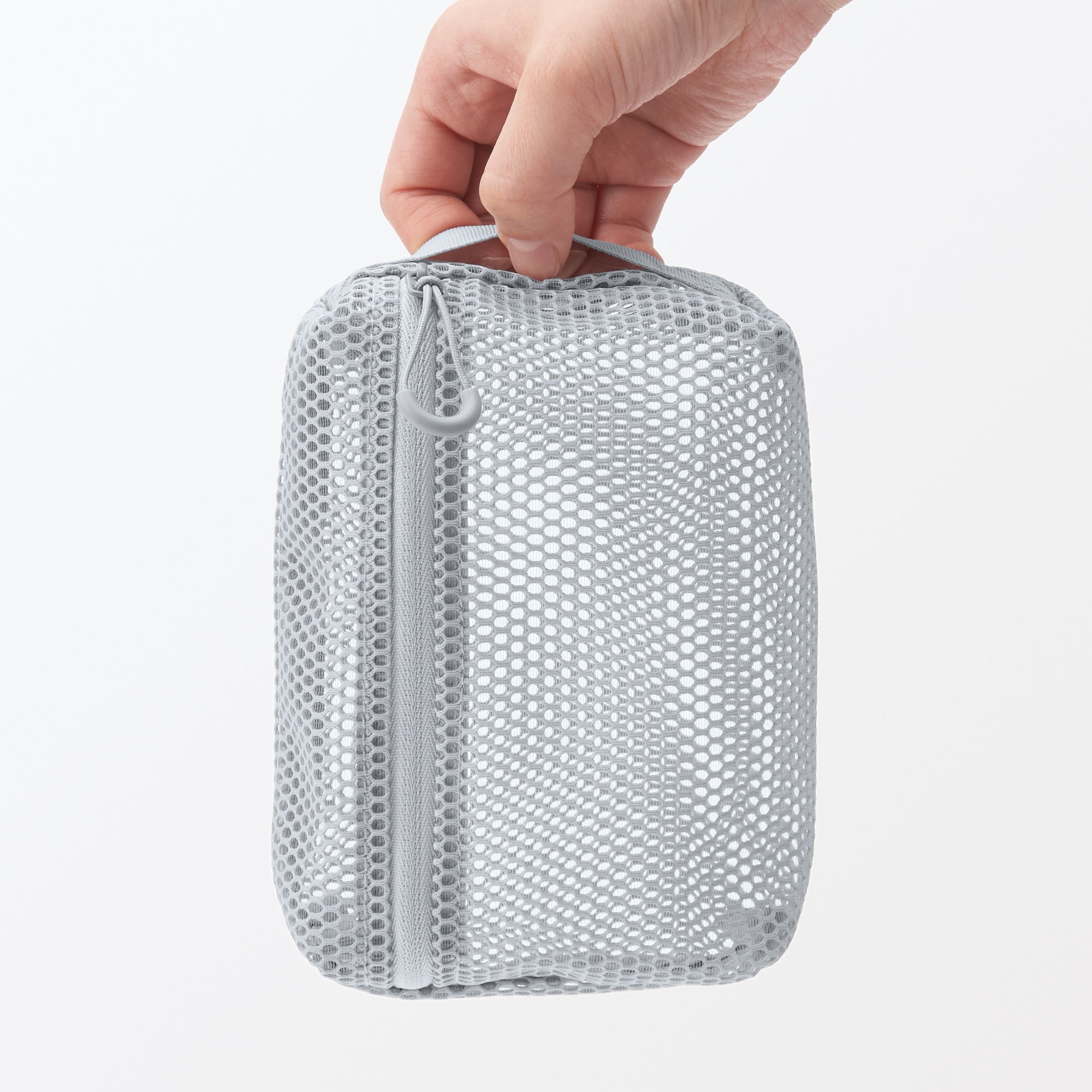 Gusset Mesh Case Small - Gray - Image 2