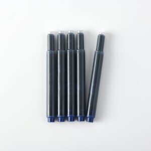 Fountain Pen Ink Cartridge Refills - Blue Black (5 Pack)