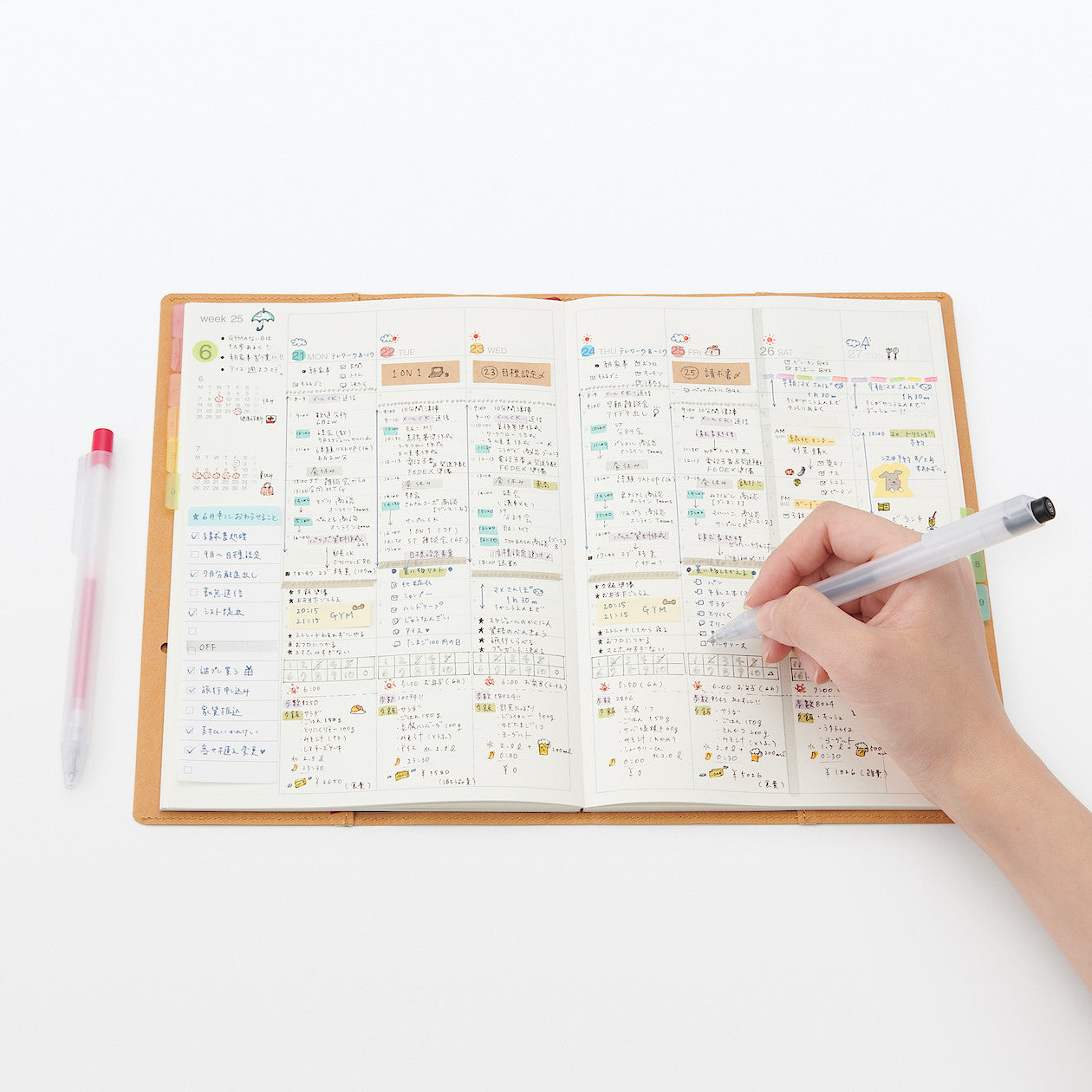 Smooth Gel Ink Ballpoint Knock Pen 0.3 mm - Image 2