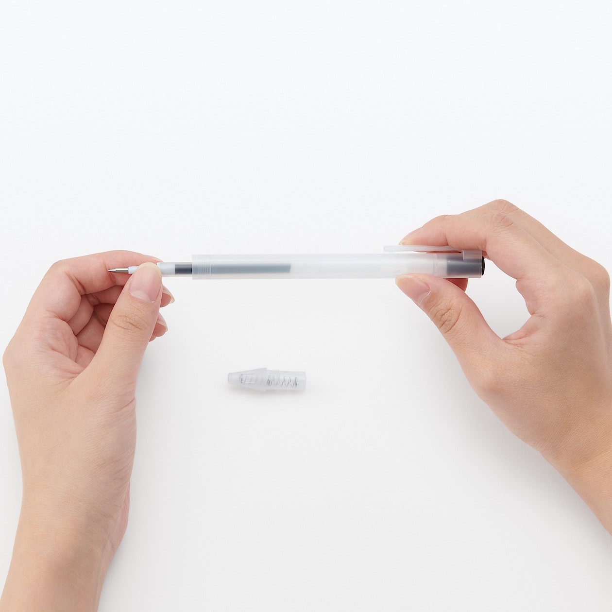 Smooth Gel Ink Ballpoint Knock Pen 0.3 mm - Image 3