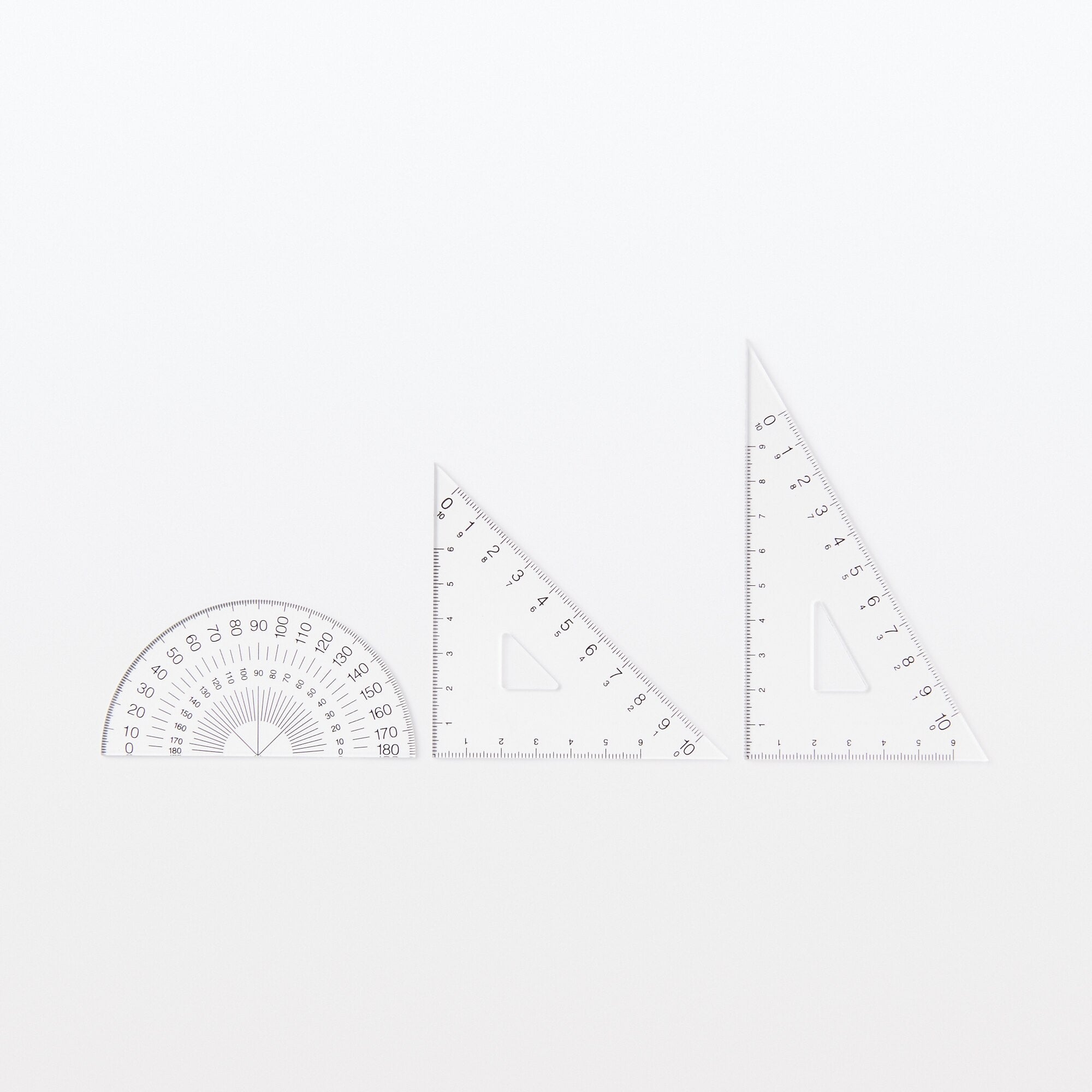 Acrylic Set Square - 45 Degrees - Image 5