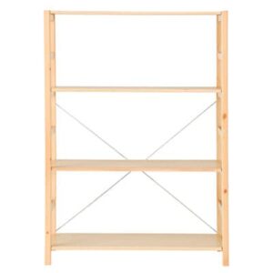 Pine Shelf Unit - Wide - Medium