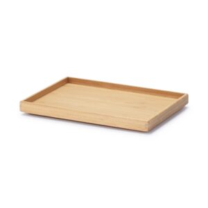 Stackable Bamboo Box Lid - Half (W10.2 x D7.3 x H1)