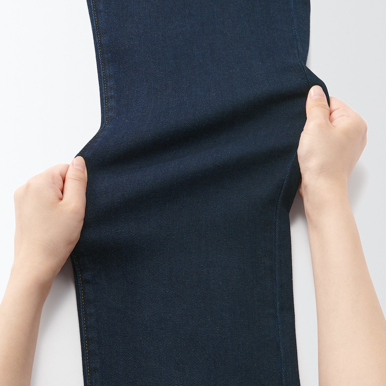 Men's Stretch Denim Slim Pants Dark Navy (L32) - Image 11