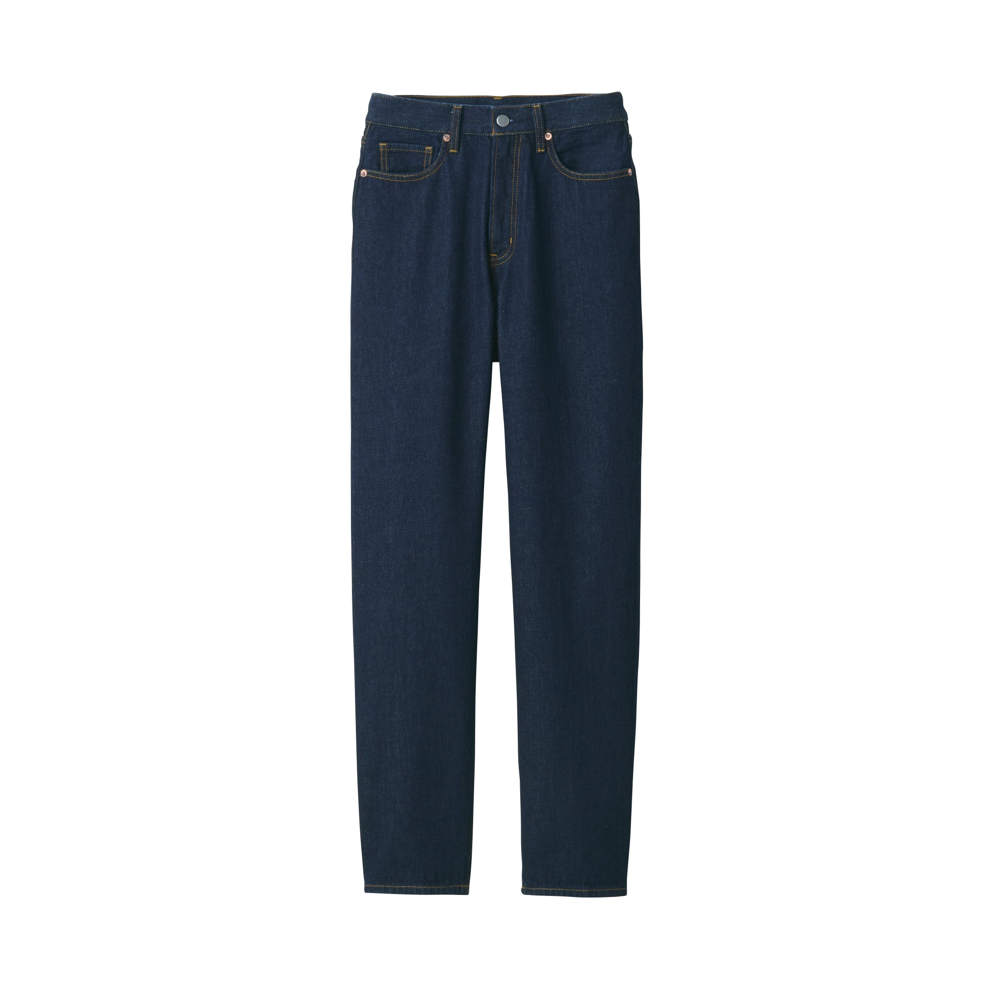 Women's Denim Regular Pants - Dark Navy (L 31inch / 79cm) - Image 2