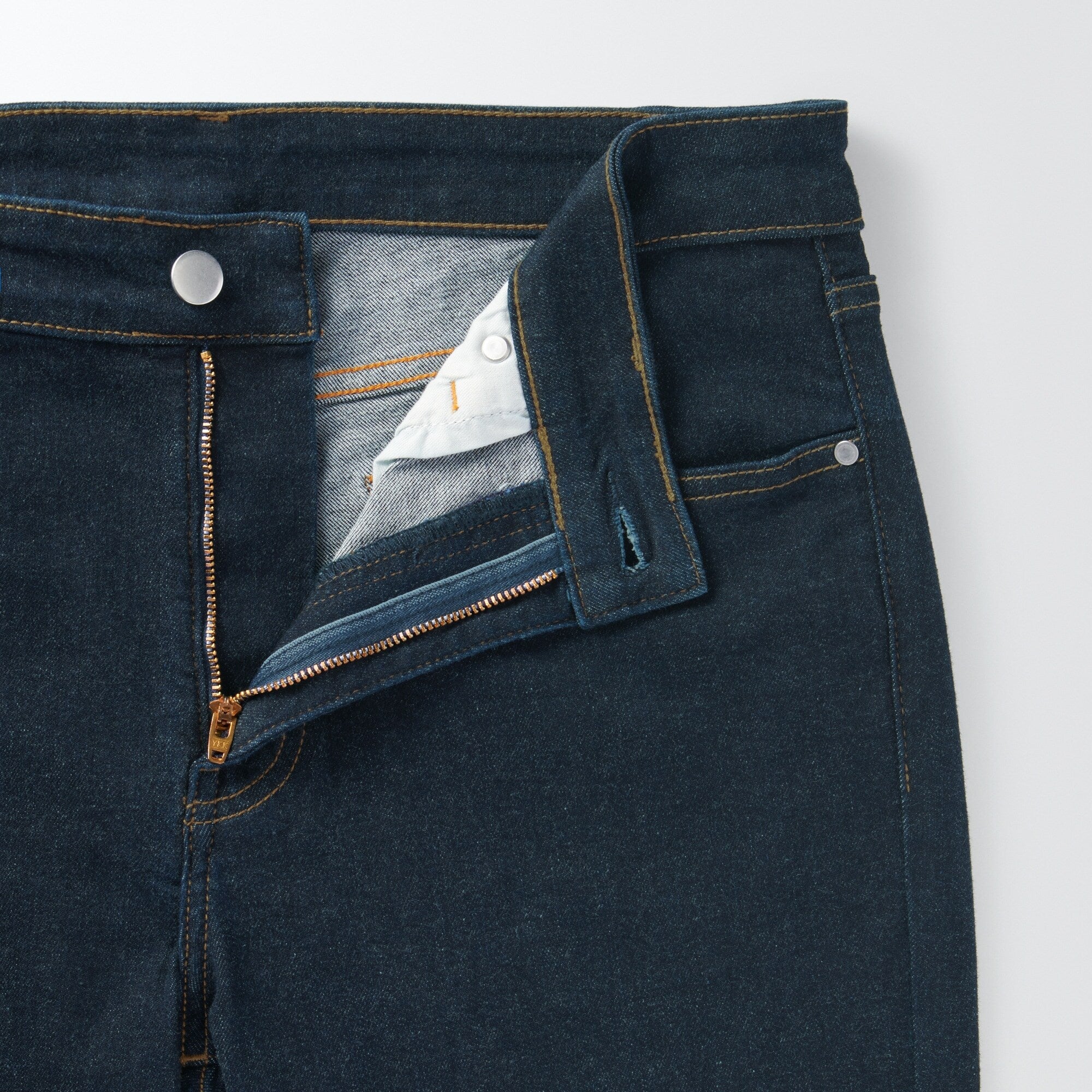 Men's Super Stretch Denim Skinny Pants Dark Navy (L 32inch / 82cm) - Image 9