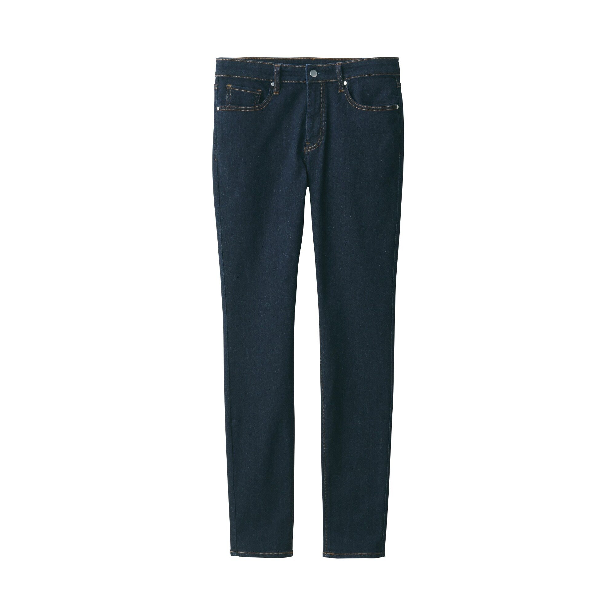 Men's Super Stretch Denim Skinny Pants Dark Navy (L 32inch / 82cm) - Image 2