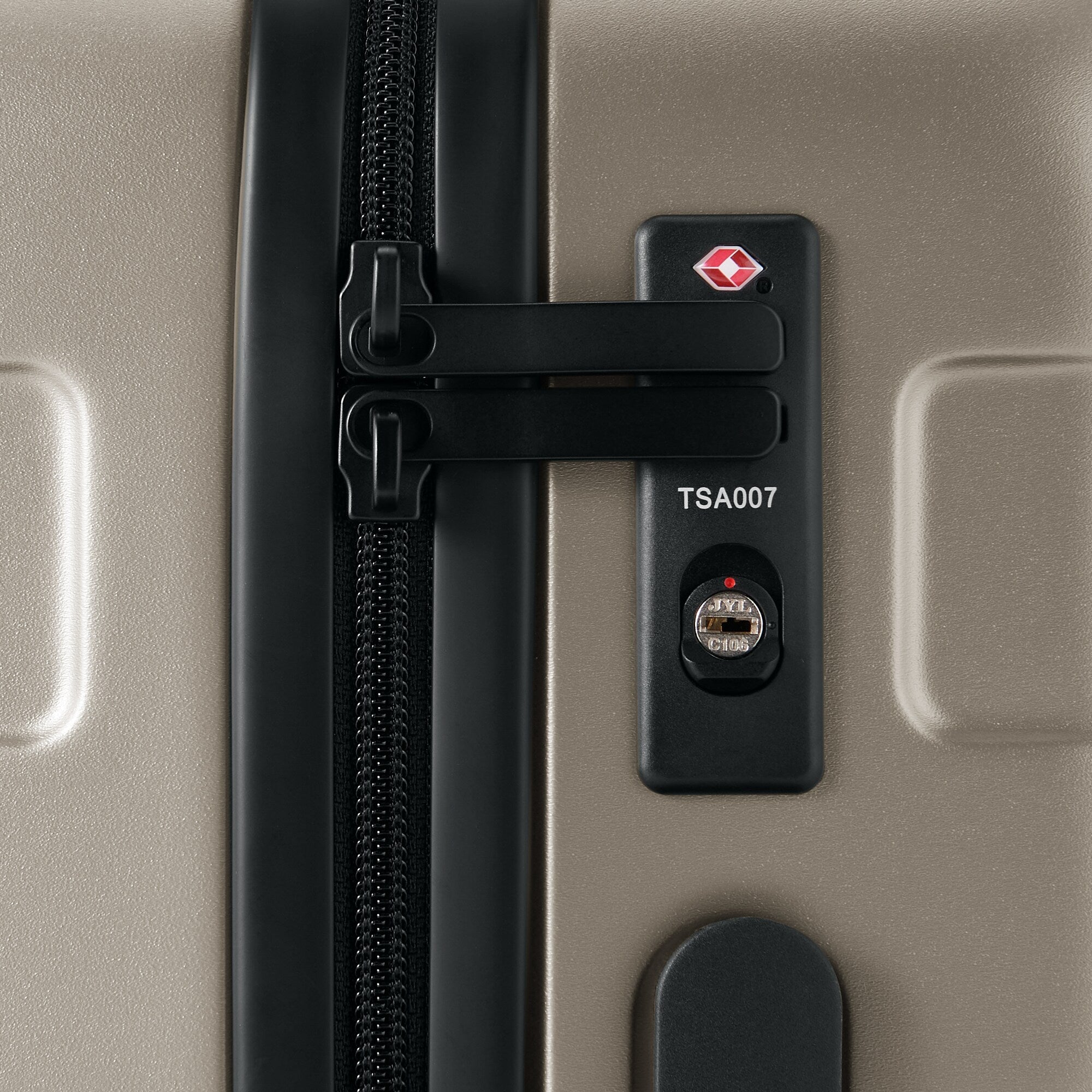 Adjustable Handle Hard Shell Suitcase 36L | Carry-On - Image 9