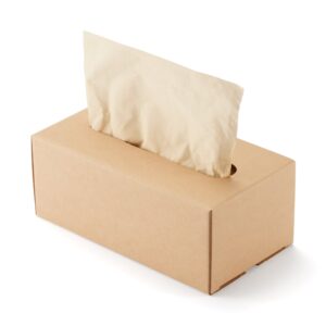 Kraft Tissue Holder - For Soft Pack Tissue