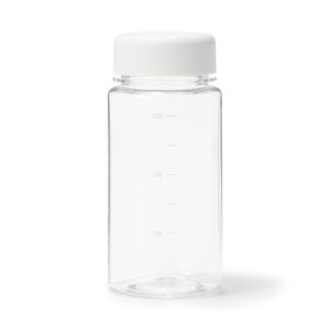 Water Bottle with Measurements 11.8 fl oz - White