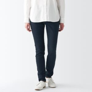 Women's Super Stretch Denim Skinny Pants Dark Navy (L 30 / 76 cm)