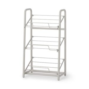 Steel Pipe Storage Rack - Warm Gray