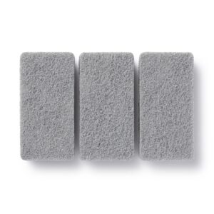 Urethane Foam 3-Layer Sponge (3 Pack) Gray