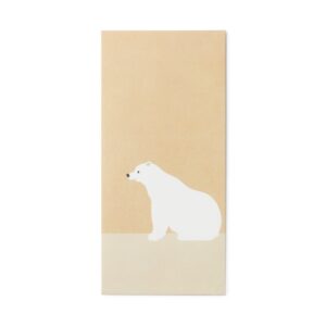 Bamboo Paper Petit Envelope - Large - Polar Bear (3 Pack)
