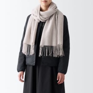 Wool 2-way Large Stole