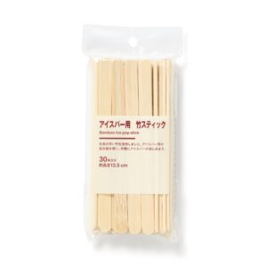 Bamboo Popsicle Sticks (30 Pack)