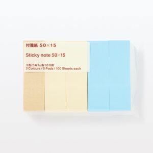 Page Marker Sticky Notes 3 Color Set 2 x 0.6